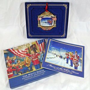 The White House Historical Association Christmas Ornament 2010 Army Navy Music